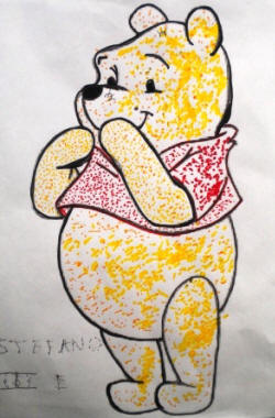 Disegno di Winnie Pooh