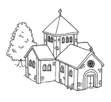 Disegno di una Chiesa
