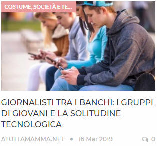 a tutta mamma - giornalisti tra i banchi