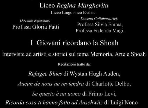 I giovani ricordano la Shoah