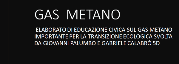 Gas metano