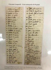 mostra Leopardi