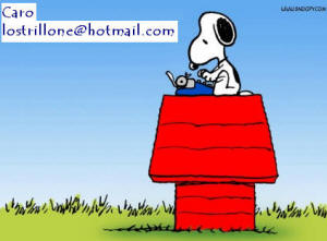 disegno con snoopy the writer