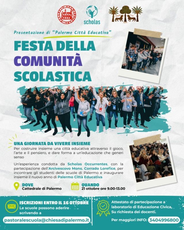Palermo Città Educativa: il Regina Margherita alla Festa della comunità scolastica